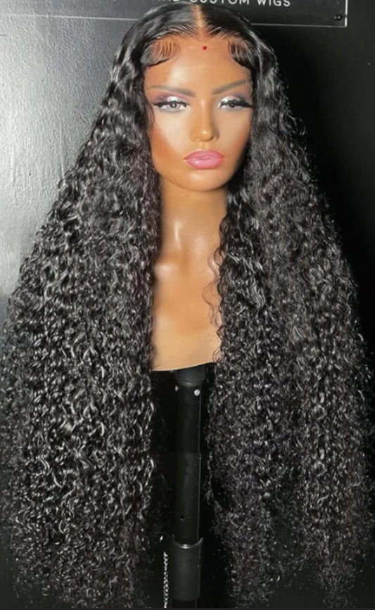 Curly Wave Virgin Brazilian Wigs